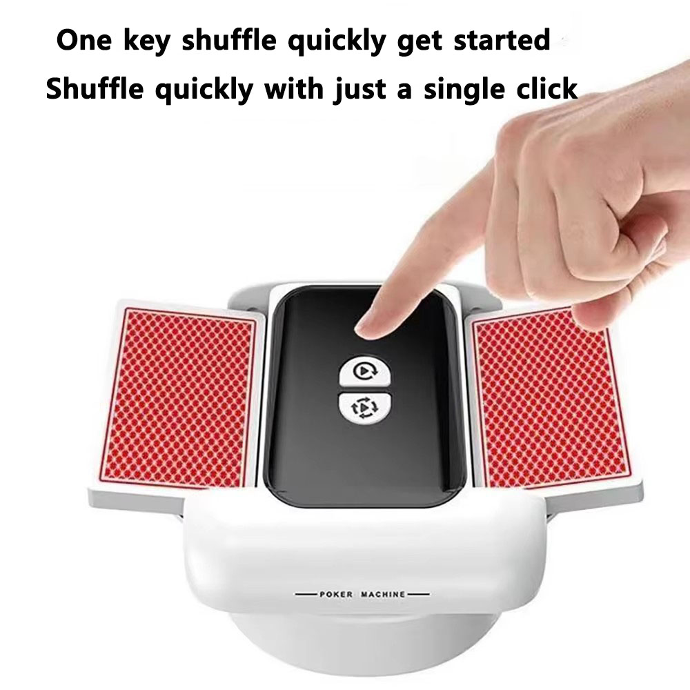 Party Games Board Game - Macchina per mescolare carte automatica ricaricabile