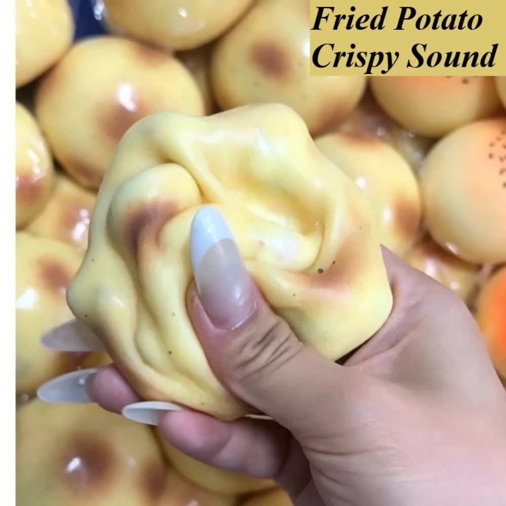 Party Games Crazy - Giocattolo Squishy a Forma di Patatina