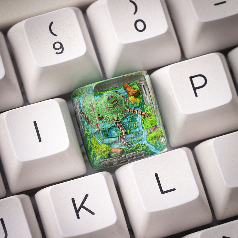 Party Games School - Keycap in Resina a Tema Organismo,