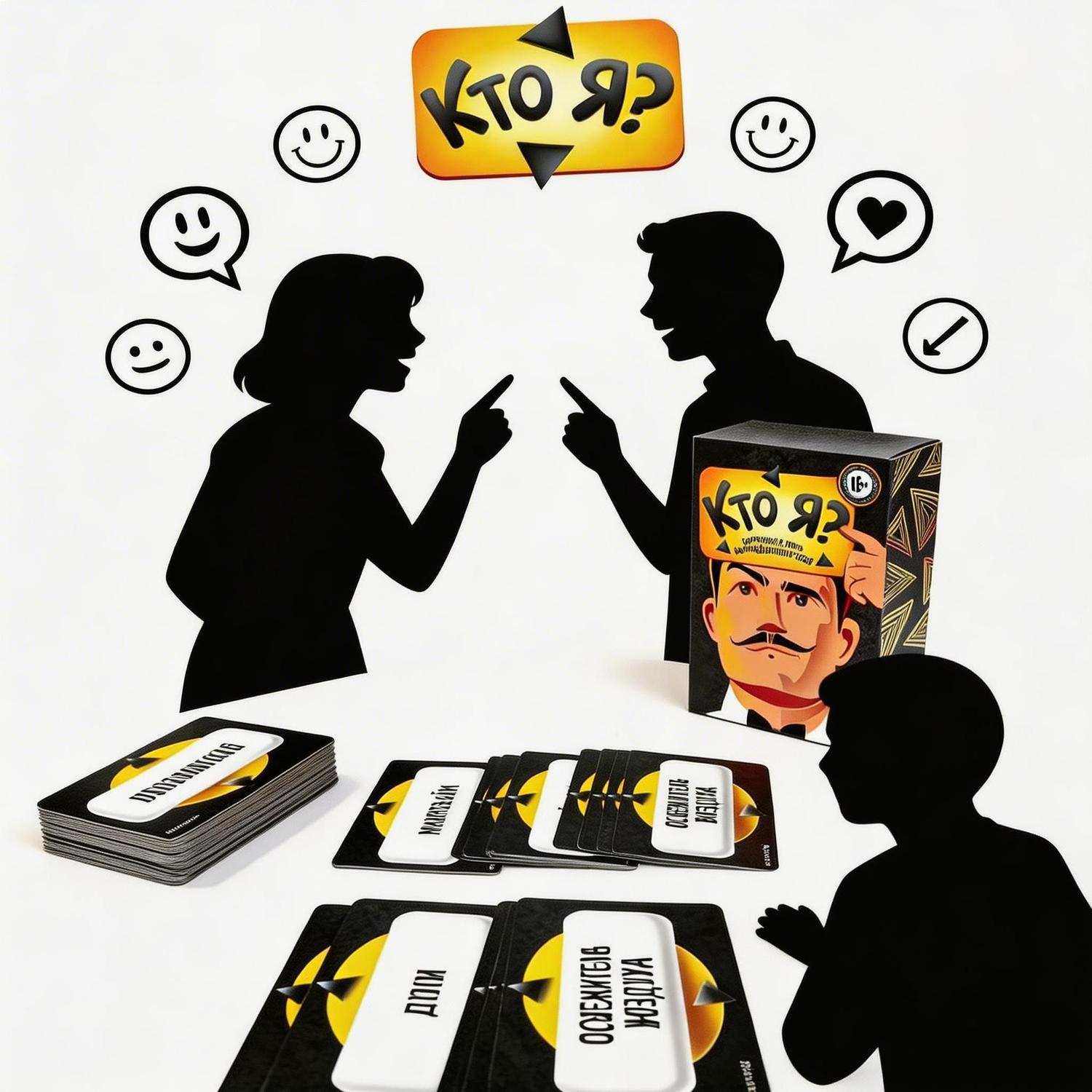 Party Games Questions For Adults - Gioco di indovinelli meme russo 'Indovina