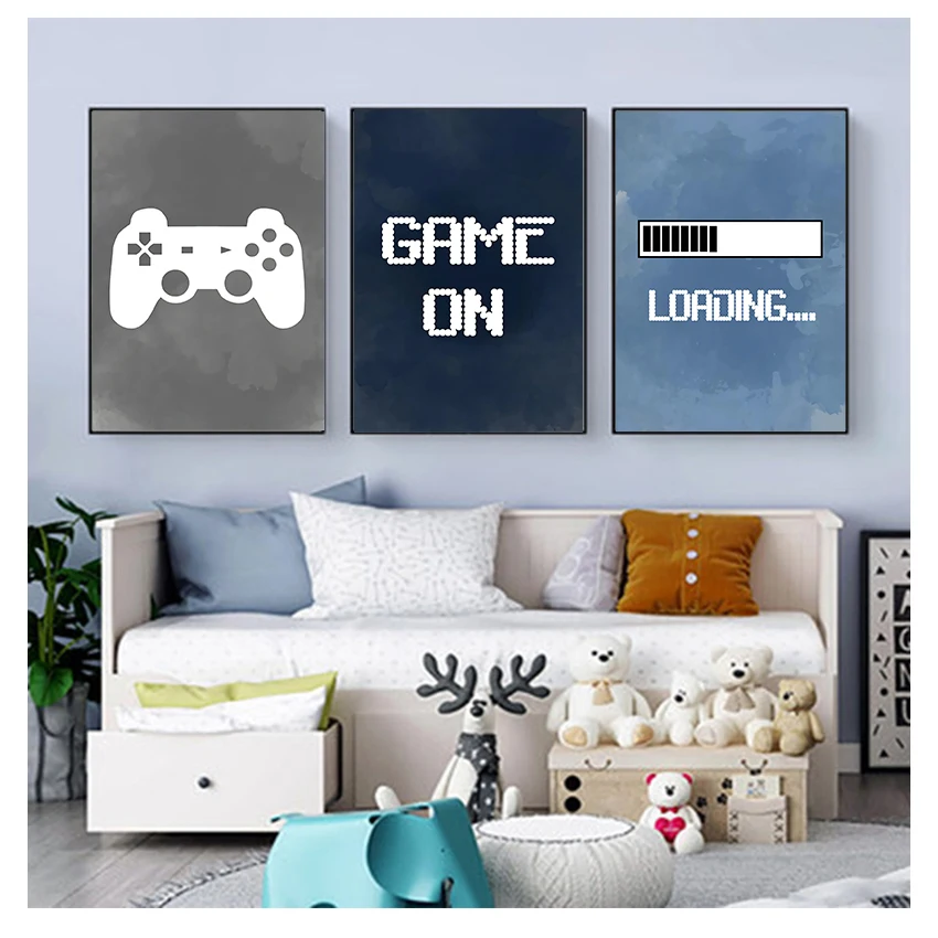 Party Games Children - Decorazioni da Parete per Camerette di