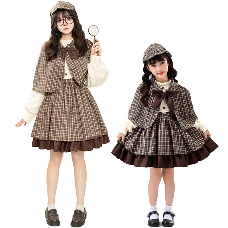 Party Games Children - Nuovo detective cosplay Sherlock Holmes genitore-figlio