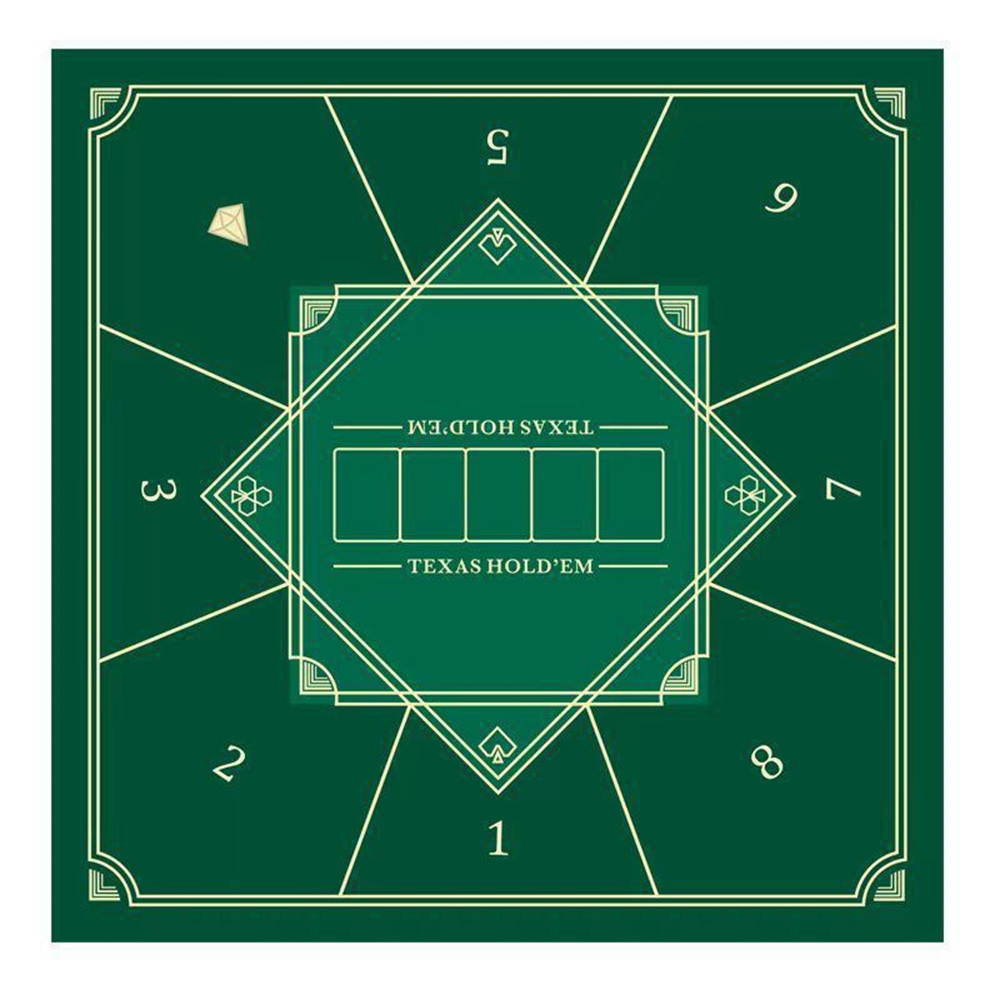 Party Games Board Game - Tappetino da Poker Texas Hold'em Rinforzato,