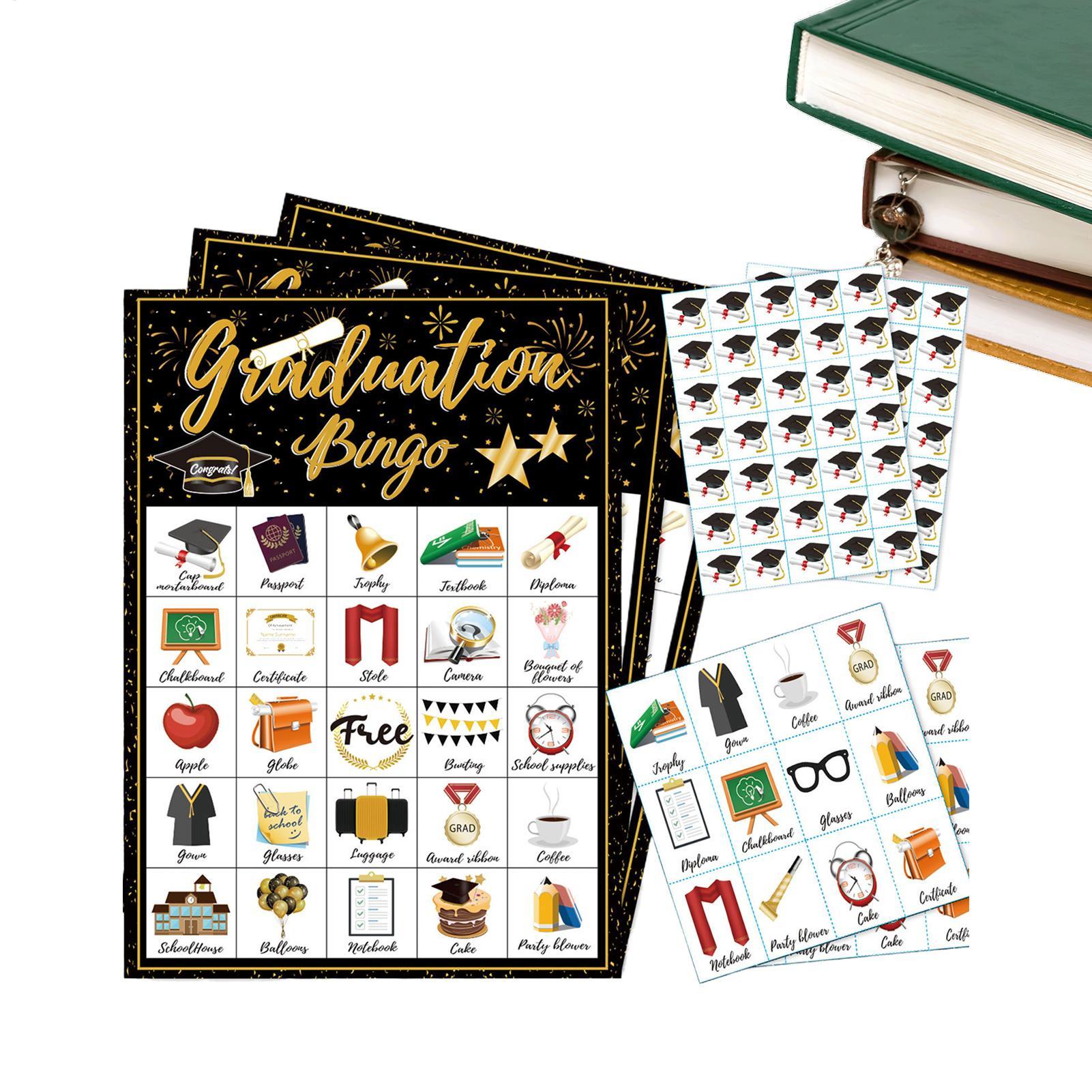 Party Games College - Cartelle Bingo per Festa di Laurea,