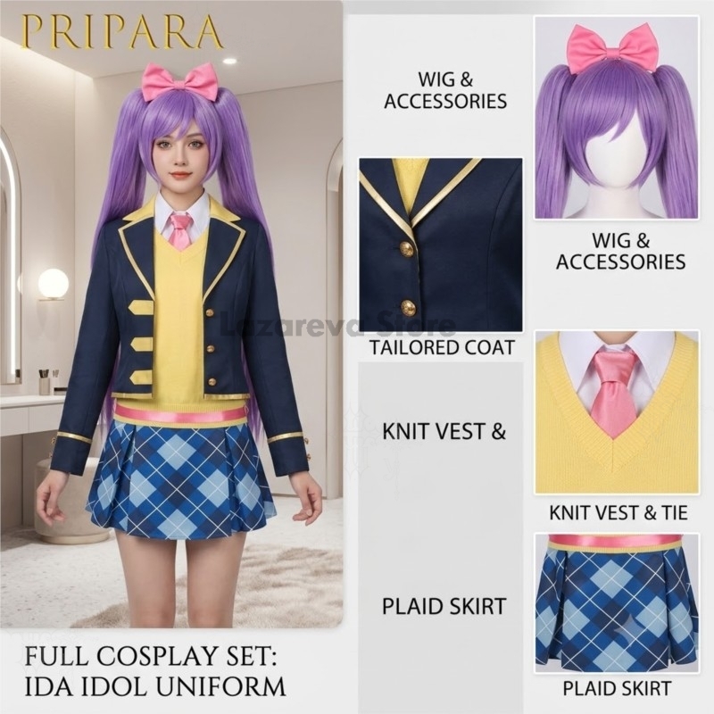 Costume Cosplay Pripara Manaka - Party Games School recensione e prezzo