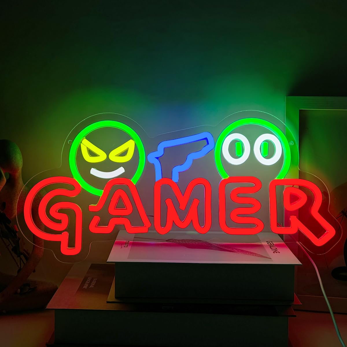 Insegna al Neon LED per Gamer, - Party Games Christmas recensione e prezzo