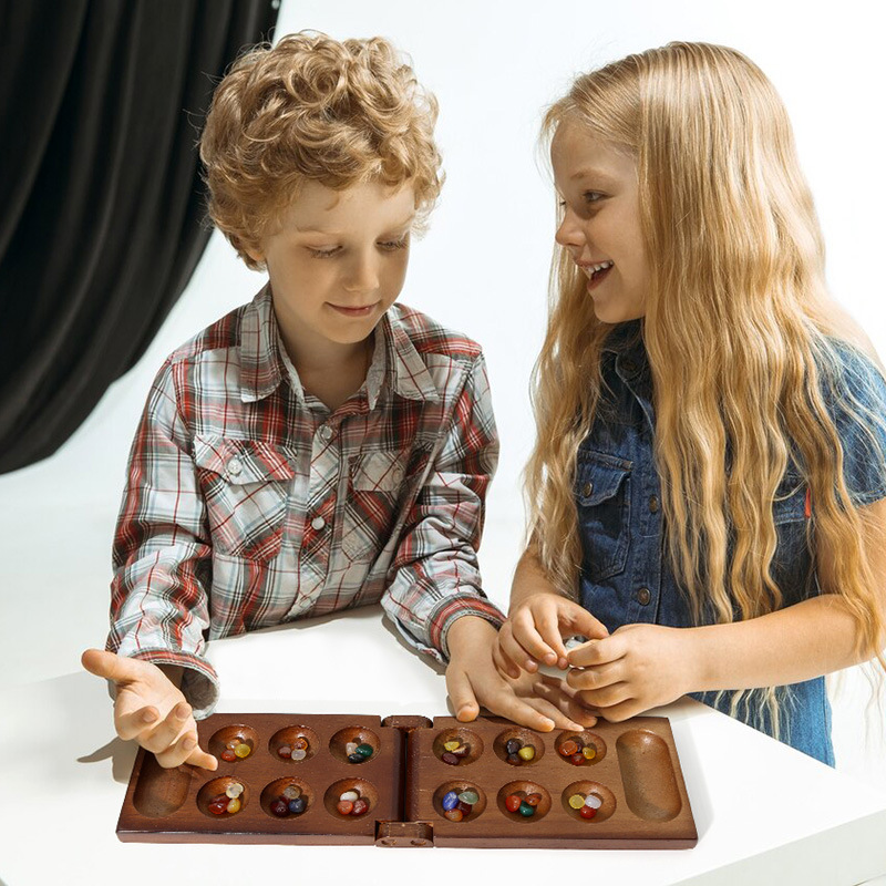 Antico Mancala Set di scacchi  - Party Games Board Game recensione e prezzo