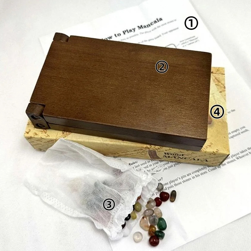 Antico Mancala Set di scacchi  - Party Games Board Game recensione e prezzo