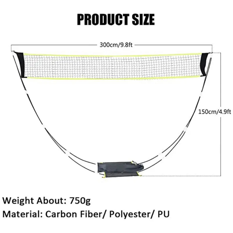 Set di reti da badminton piegh - Badminton Set Garden recensione e prezzo