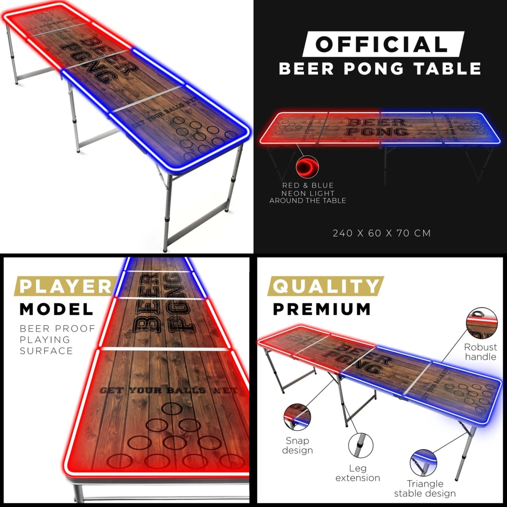 Tavolo Pieghevole Portatile LE - Party Games College recensione e prezzo